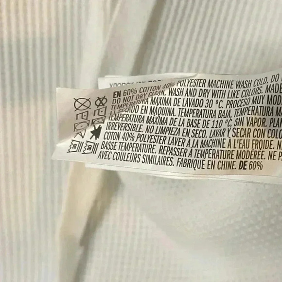 Forever 21 White Waffle Crowl Neck Cropped Hoodie Top - Picture 8 of 8